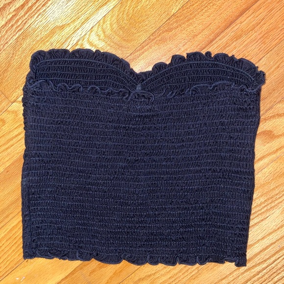 NWT Urban Outfitters Ruffle Tube Top - Picture 3 of 4